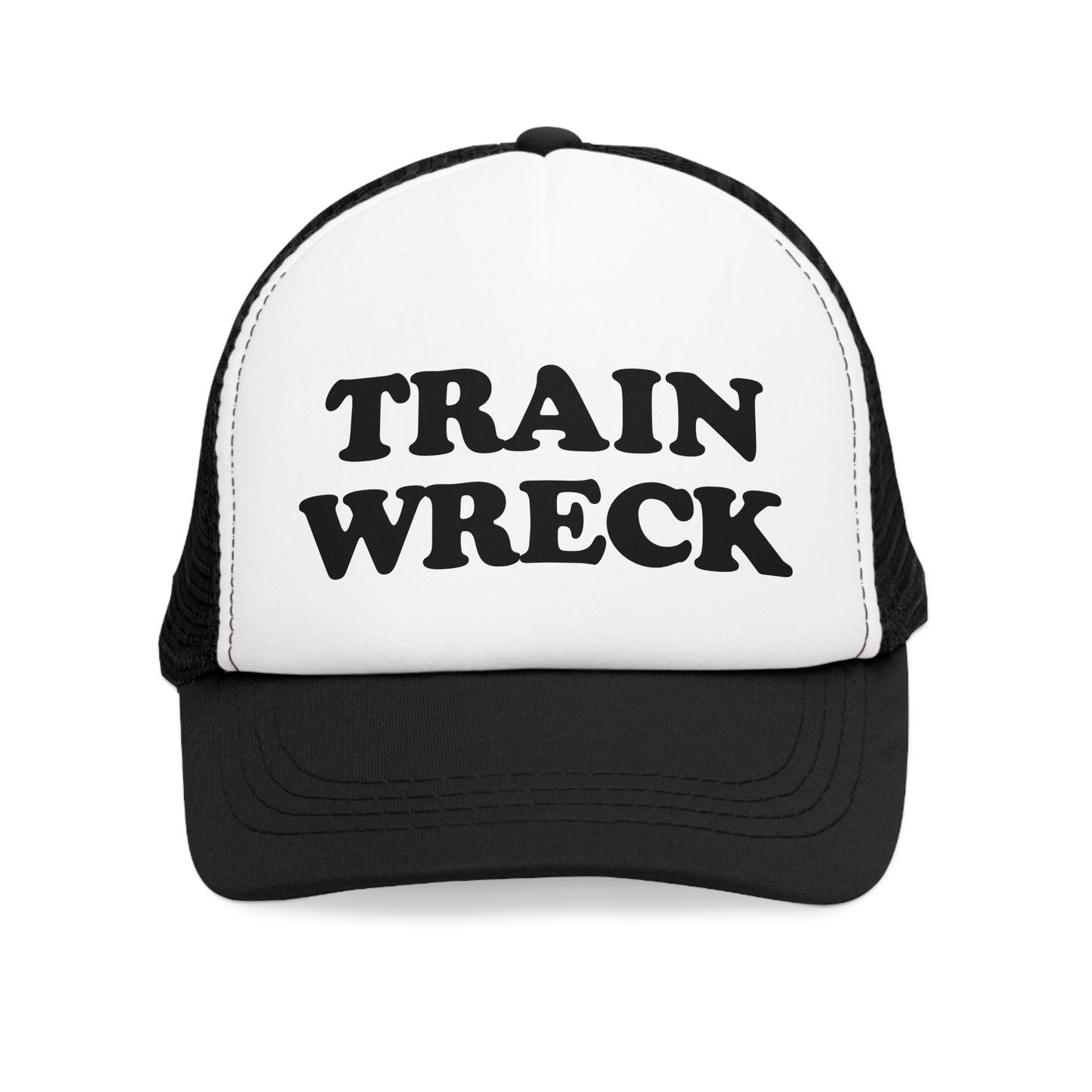Train Wreck Mesh Back, Adjustable Cap