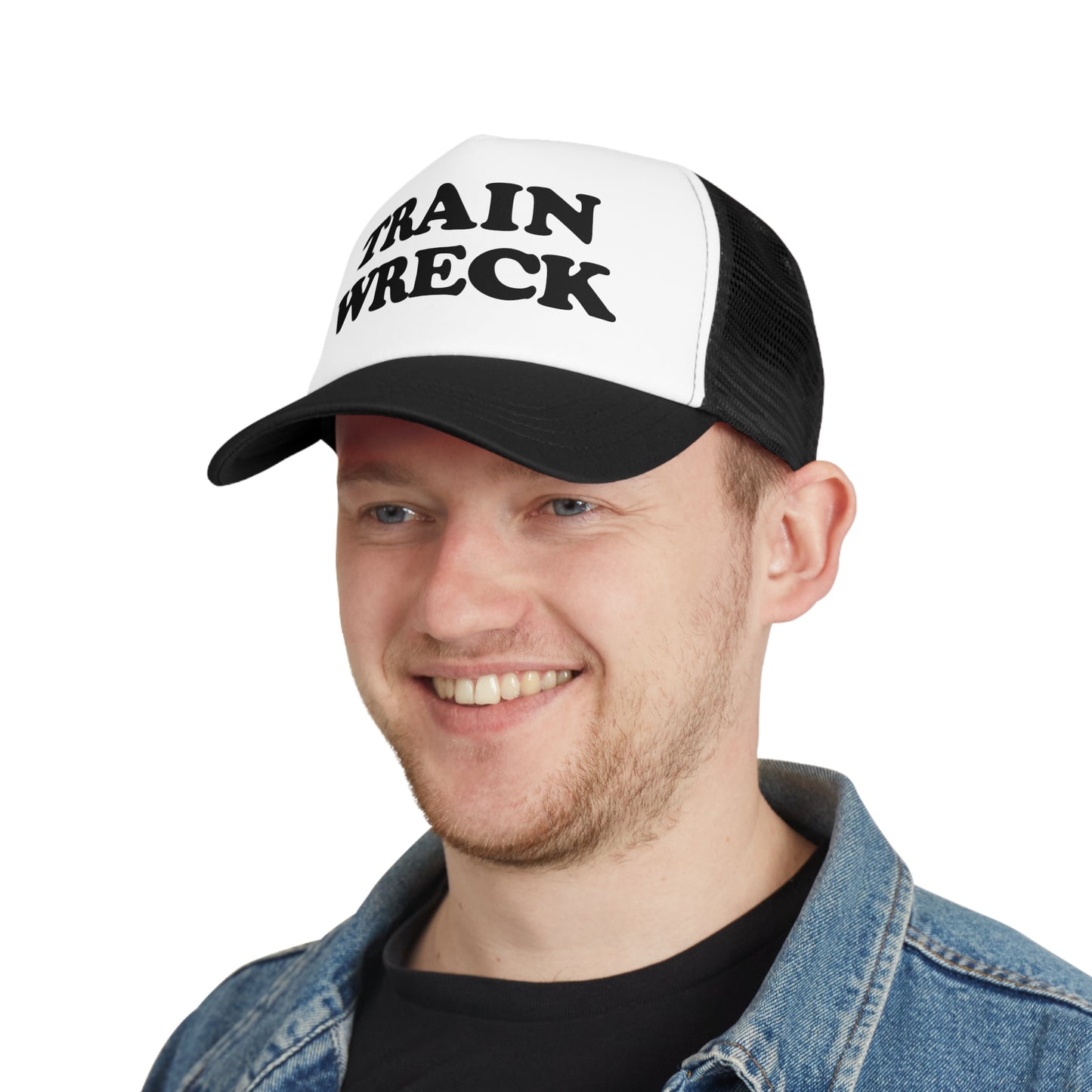 Train Wreck Mesh Back, Adjustable Cap